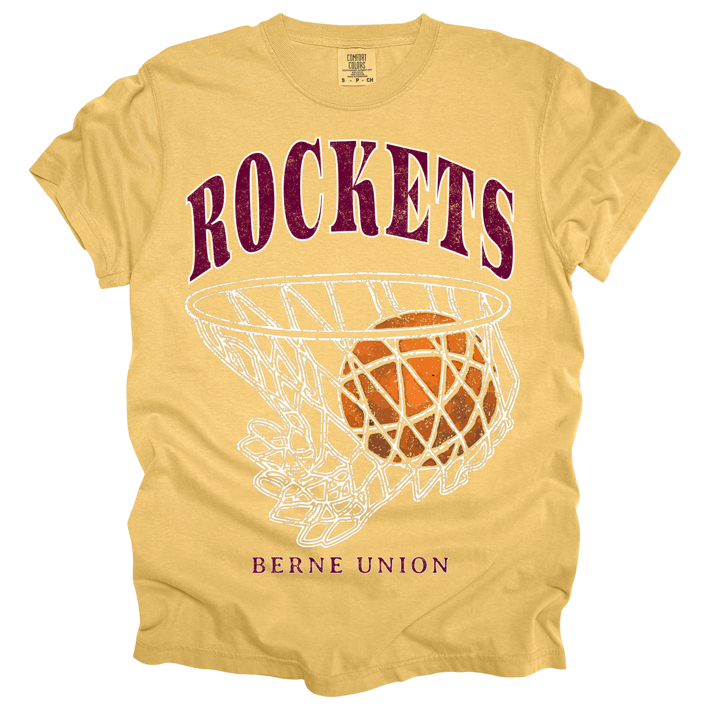 Vintage Rockets Basketball T-Shirt