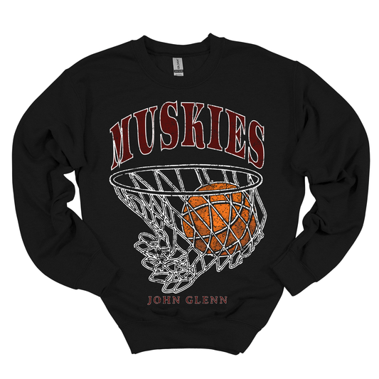 Vintage Muskies Basketball Sweatshirt