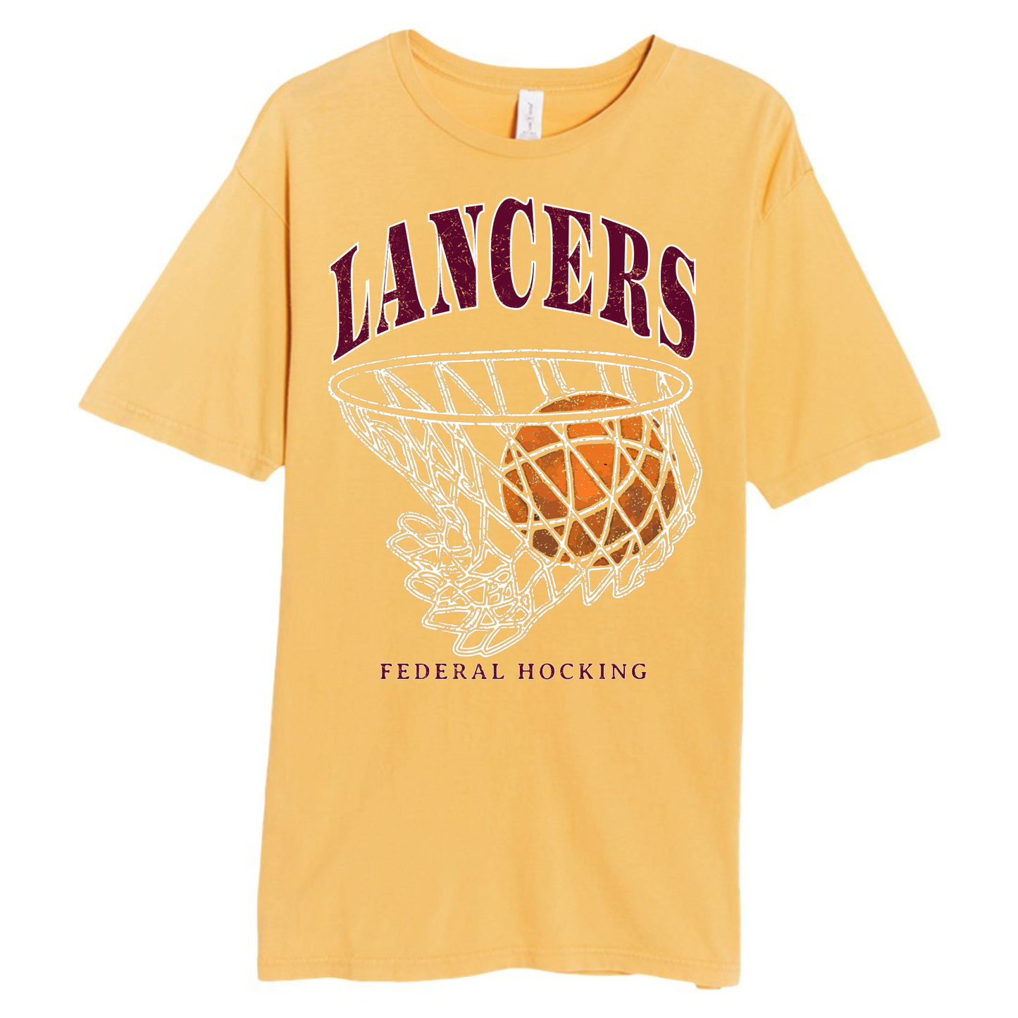 Vintage FH Lancers Basketball T-Shirt
