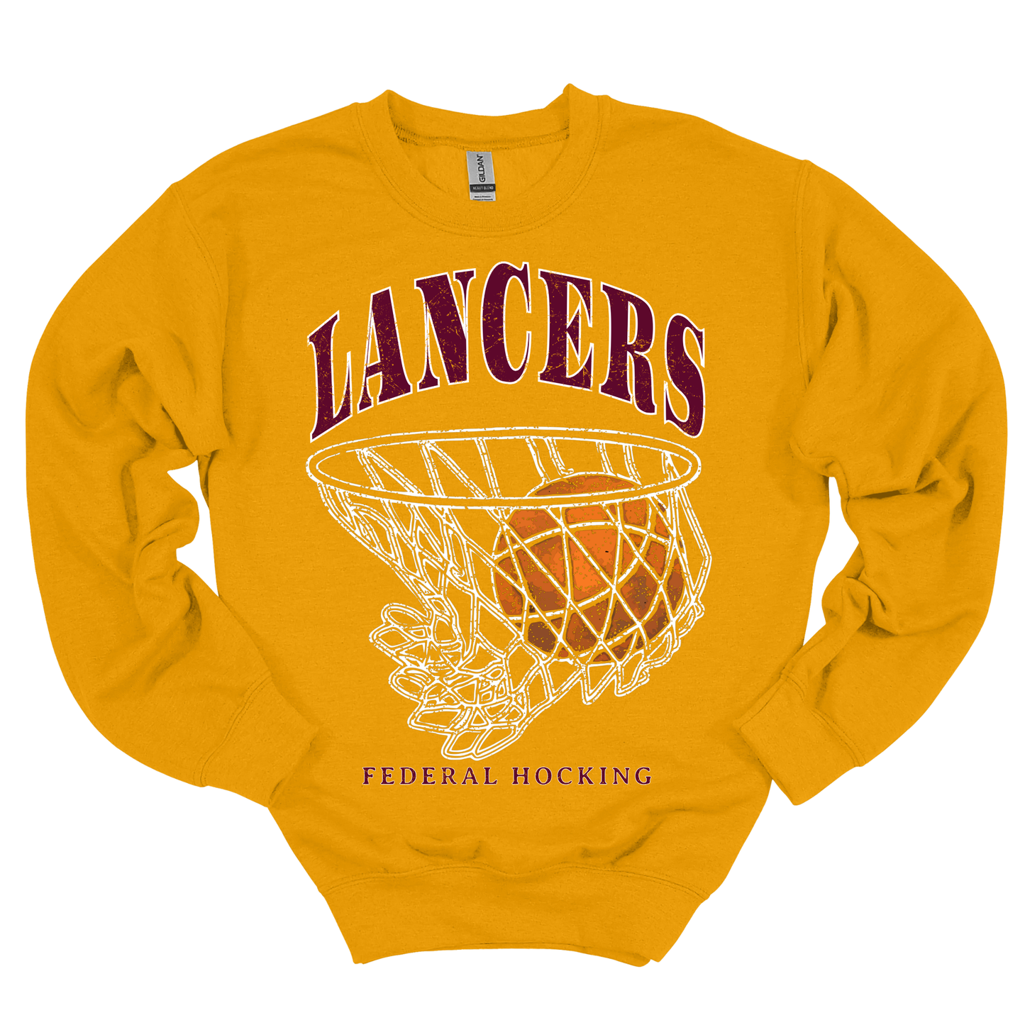 Vintage FH Lancers Basketball Sweatshirt