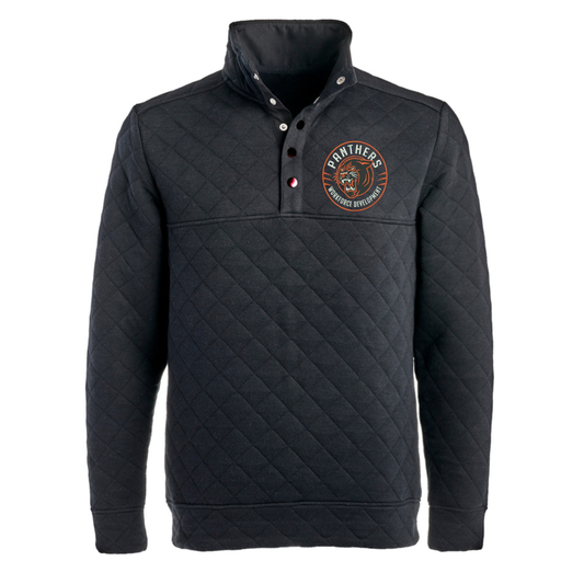 Quilted Snap Pullover