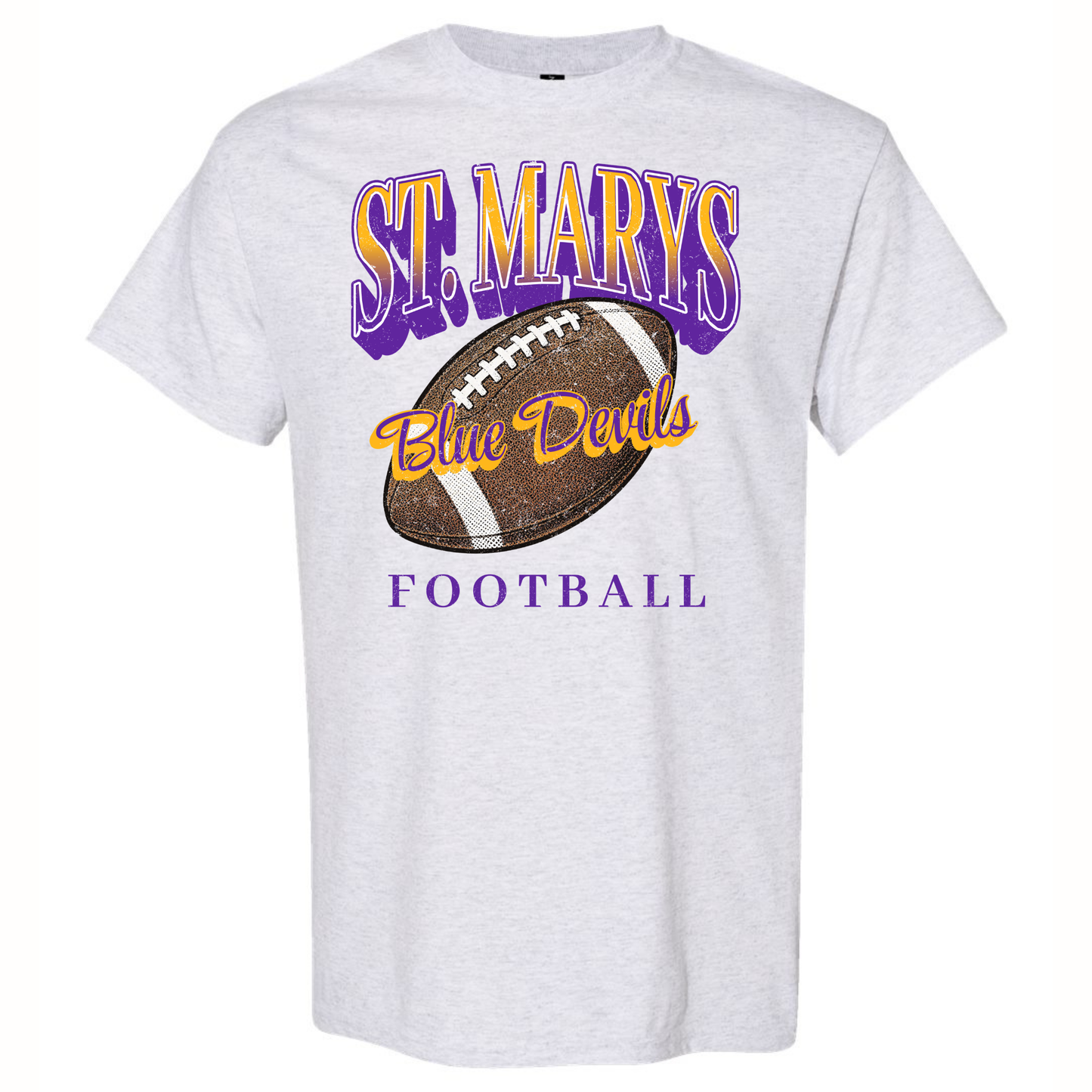Vintage Blue Devils Football T-Shirt