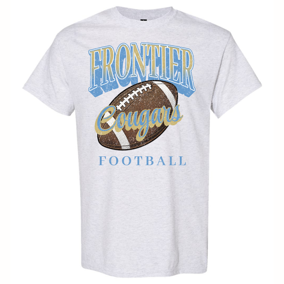 Vintage Cougars Football T-Shirt