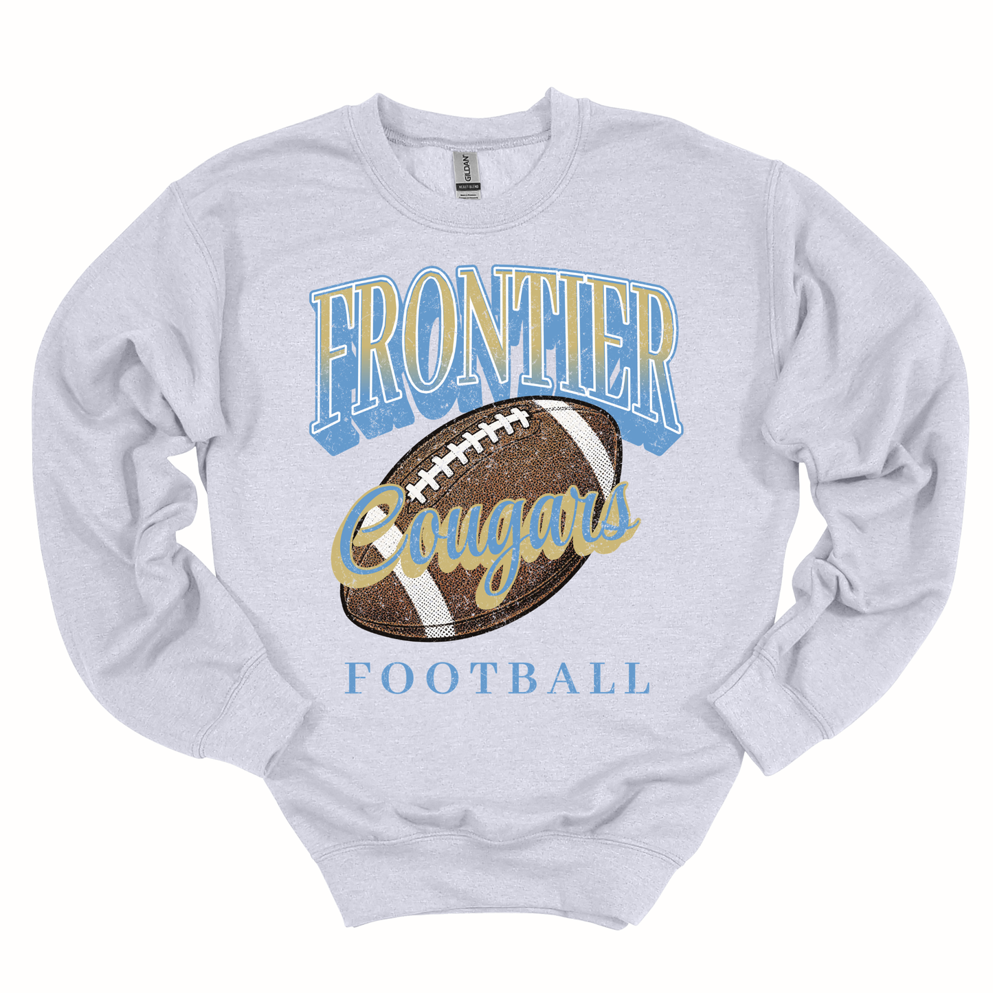 Vintage Cougars Football Sweatshirt