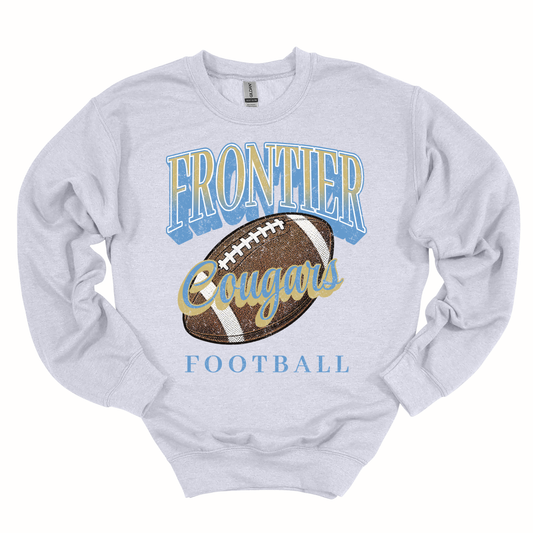 Vintage Cougars Football Sweatshirt