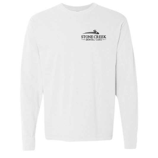 Stonecreek Embroidered Long Sleeve (Comfort Colors)