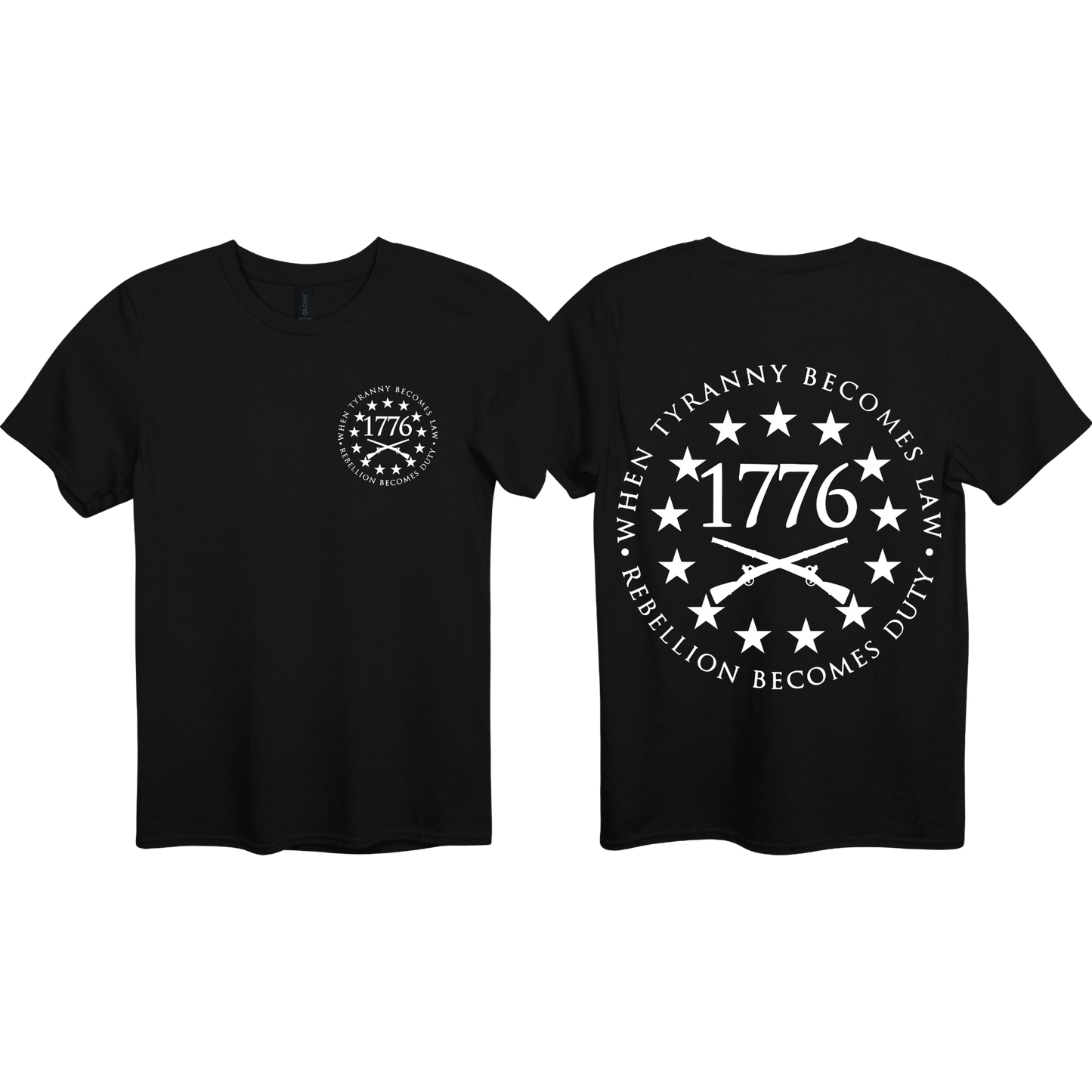 T-shirt - 1776 Rebellion Becomes Duty